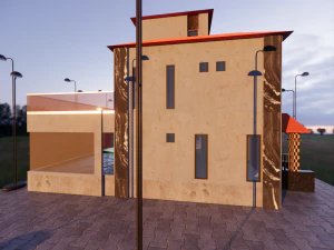 Modern Villa Project 3D Model