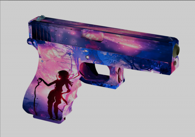Glock 17c Modelo 3D .c4d .max .obj .3ds .fbx .stl .blend 