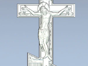 Распятие 3D Модель