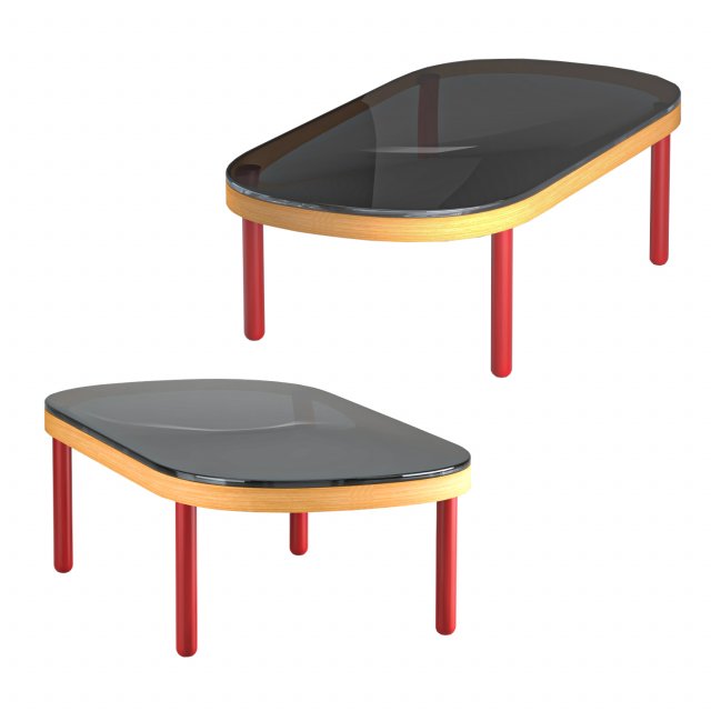 Table Gl6 - Mdf Wood Modelo 3D .c4d .max .obj .3ds .fbx .stl .blend 