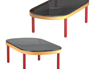 Table Gl6 - Mdf Wood Modelo 3D