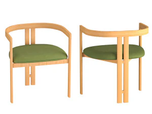 Sandalye Gl12 - Pigreco 3D Model