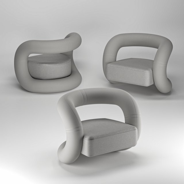 ArmChair G13 - Bow Modelo 3D .c4d .max .obj .3ds .fbx .stl .blend 