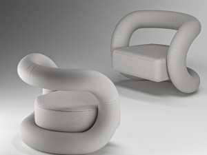 ArmChair G13 - Bow Modelo 3D