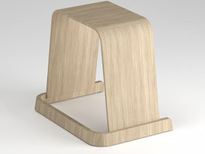 STOOL 01 - BOW 3D Model