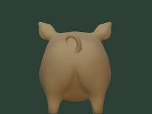 Pig 3D Model