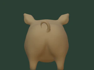 Pig 3D Model