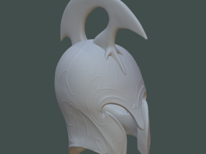 Elven helmet 3D मॉडल