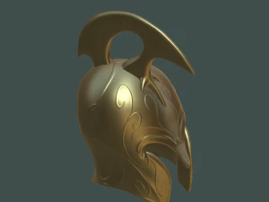 Elfenhelm 3D Modell