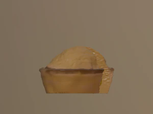 Pasticciotto leccese 3D Model
