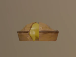 Pasticciotto leccese 3D Model