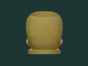Skull pen holder 3D Model