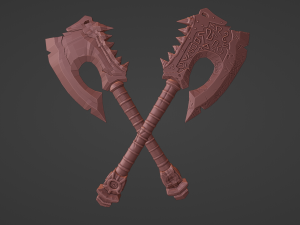 AXE 3D Модель