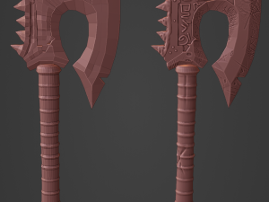 AXE 3D Модель