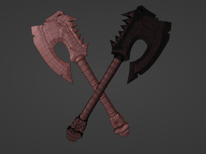 AXE 3D Модель