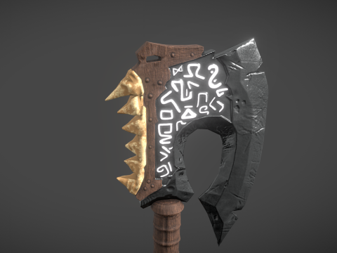 AXE 3D Модель