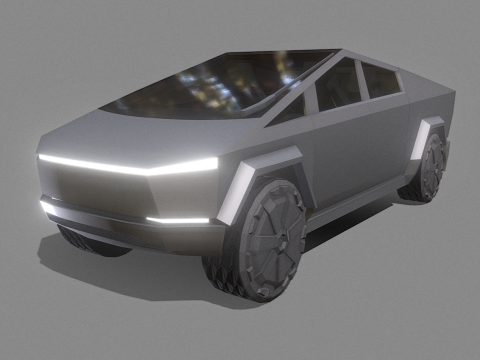 Tesla-cybertruck 3D Model