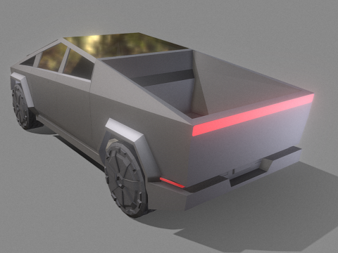 Tesla-cybertruck 3D Model