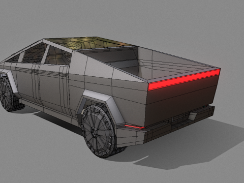 Tesla-cybertruck 3D Model