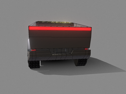Tesla-cybertruck 3D Model