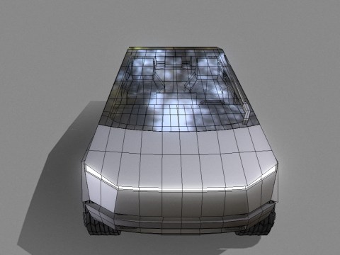 Tesla-cybertruck 3D Model