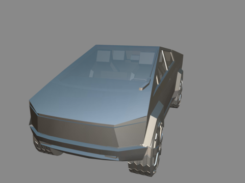 Tesla-cybertruck 3D Model