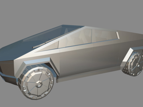 Tesla-cybertruck 3D Model