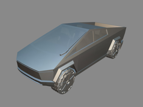 Tesla-cybertruck 3D Model