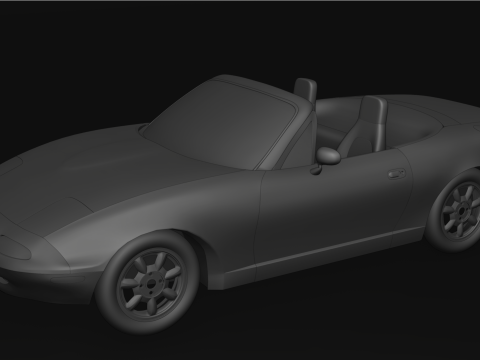 Mazda Miata MX-5 NA Modello 3D