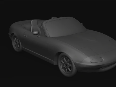 Mazda Miata MX-5 NA 3D Model