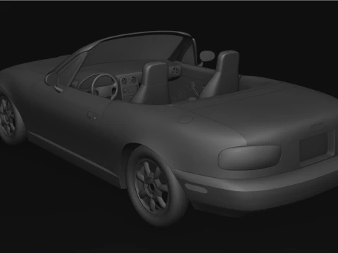 Mazda Miata MX-5 NA 3D Model