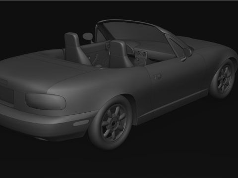 Mazda Miata MX-5 NA Model 3D