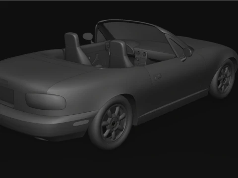 Mazda Miata MX-5 NA 3D Model