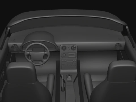 Mazda Miata MX-5 NA 3D Model