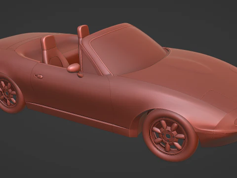 Mazda Miata MX-5 NA 3D Model