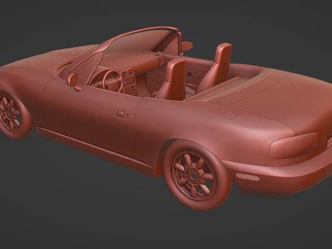Mazda Miata MX-5 NA 3D Model