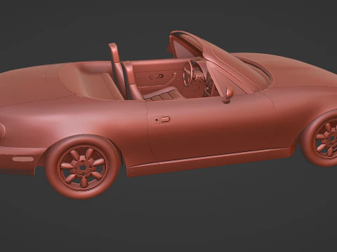 Mazda Miata MX-5 NA 3D Model