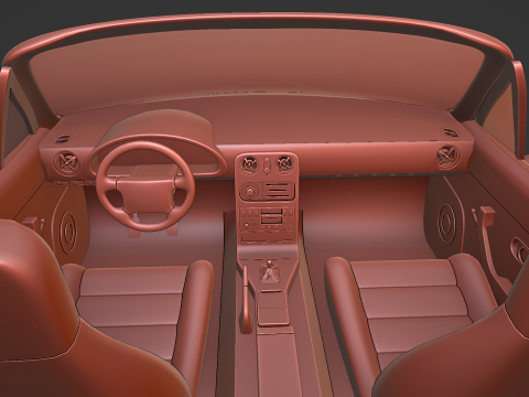 Mazda Miata MX-5 NA Model 3D