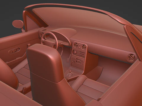 Mazda Miata MX-5 NA 3D Model