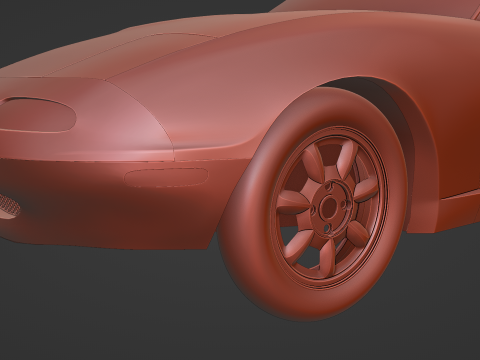 Mazda Miata MX-5 NA Model 3D
