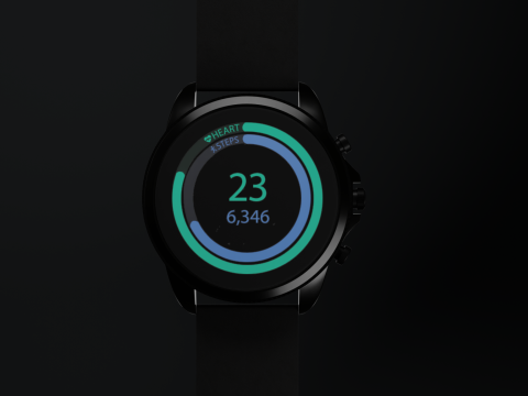 Fossil Gen-6 Smartwatch 3D Model