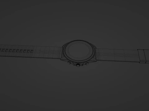 Fossil Gen-6 Smartwatch 3D Model