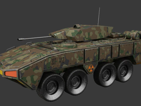 Borsuk BWP Model 3D