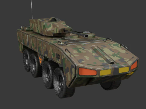 アナグマIFV 3Dモデル