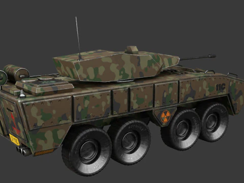 アナグマIFV 3Dモデル