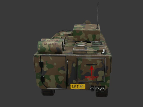 アナグマIFV 3Dモデル