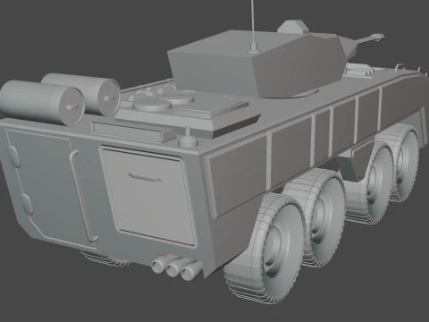 アナグマIFV 3Dモデル