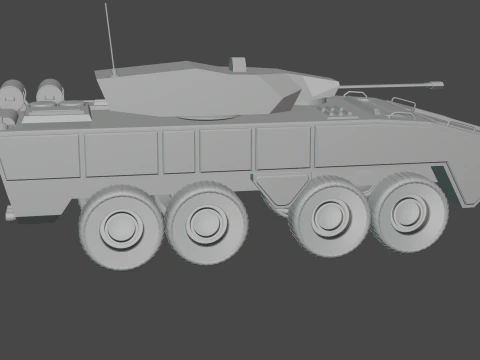 アナグマIFV 3Dモデル