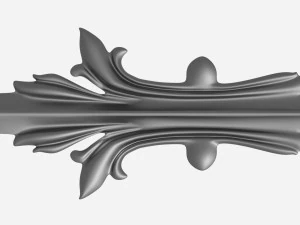 Metal Decor Element 3ds Max 2012 3D Model