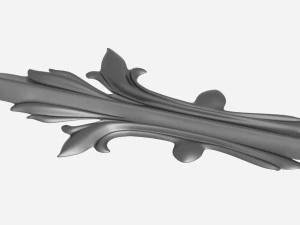 Metal Decor Element 3ds Max 2012 3D Model